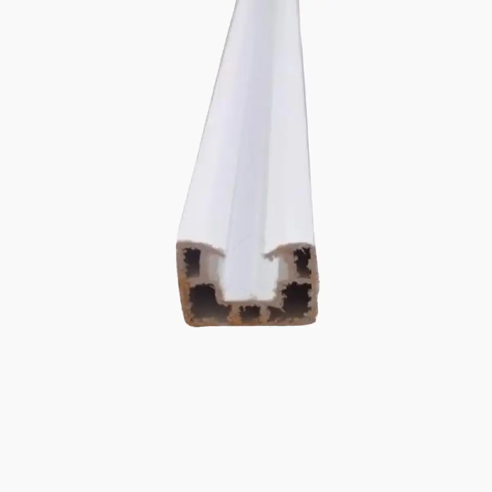 BCF Guia Trilho Superior Para Porta Sanfonada De PVC Branco 90 Centimetros