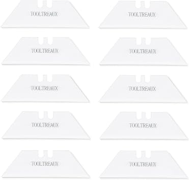 10-Pack Ceramic Box Cutter Utility Knife Replacement Blades