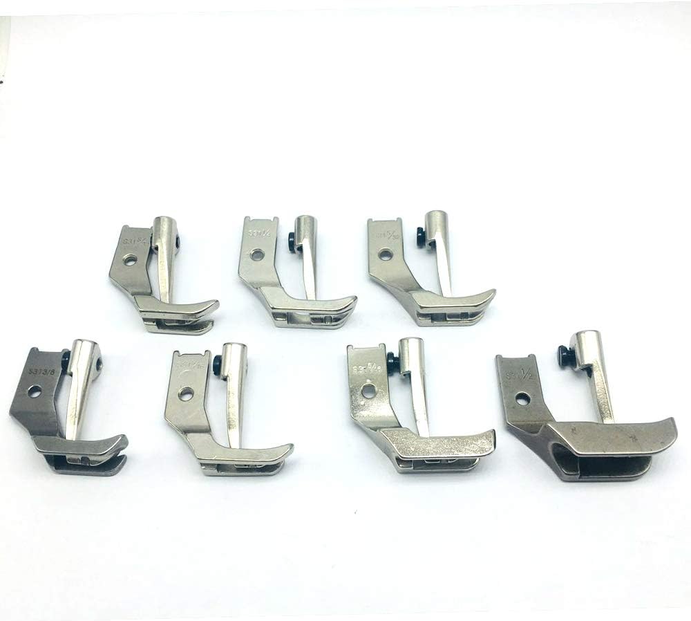HONEYSEW Industrial Walking Foot Single Piping WELTING FEET S32-3/16+1/4"+5/16"+3/8"