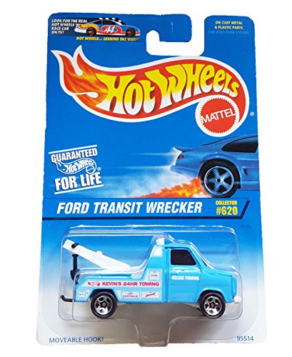 Hot Wheels 1997 Ford Transit Wrecker a escala 1:64