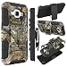 Galaxy Core Prime Case, HengTech (TM) Shockproof Hybrid Armor Defender Case Shell with Kickstand and Belt Swivel Clip for Samsung Galaxy Core Prime / Prevail LTE (Camouflage)