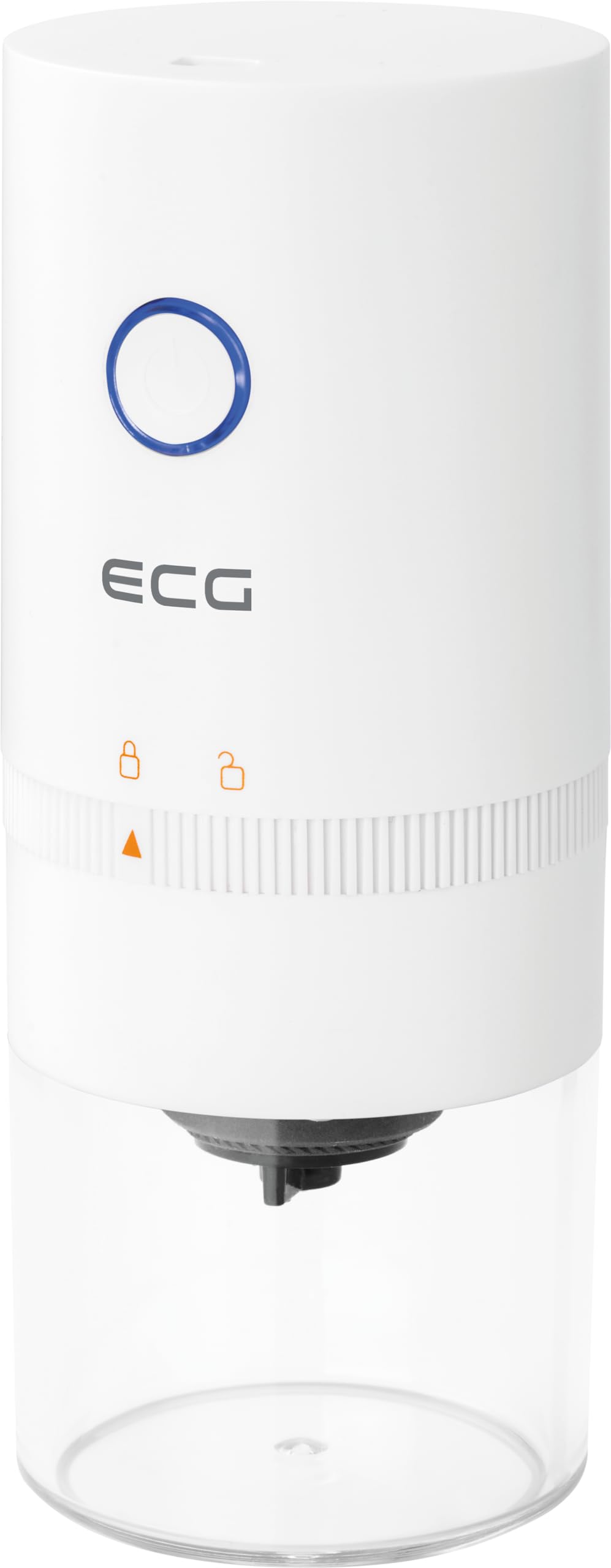 ECG KM 150 Minimo White, Kaffeemühle, USB-C, Weiss