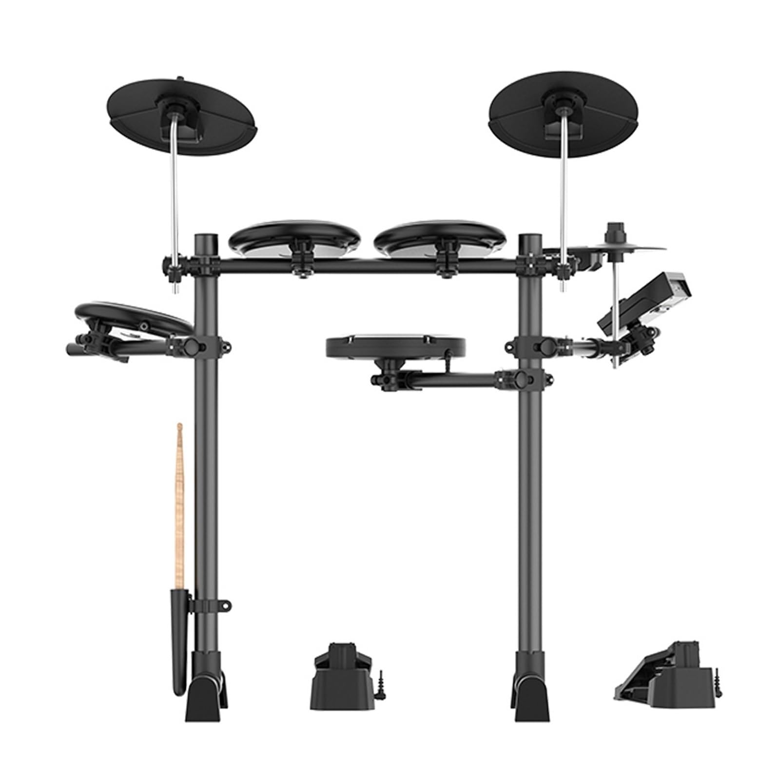 Batería Electrónica De Malla De Silicona Cinco Tambores Tres Platillos Batería Electrónica Batería Portátil Para Práctica De Adultos Tambor De Jazz baterias electronicas profesionales