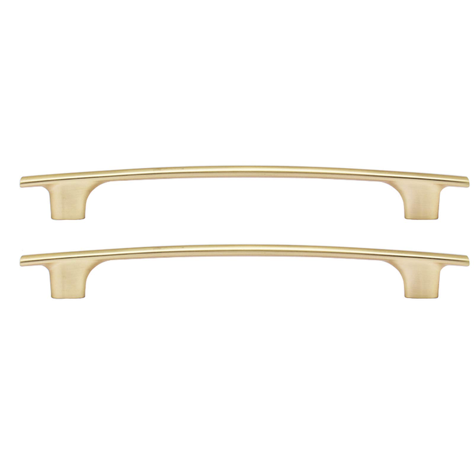 Main de porte de cuisine en zinc gold 240mm pour relooker un tiroir d'armoire