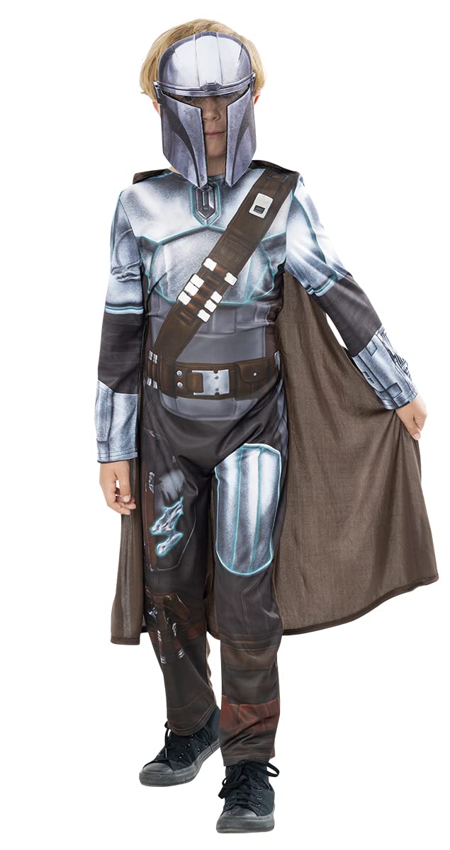 Rubies 301702-XXS Mandalorian Green Col Costume, multicoloured, 3-4 años