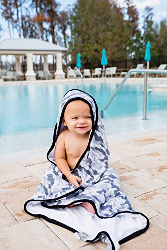 Image of Copper Pearl Premium Knit Hooded Bath Towel Gunnar