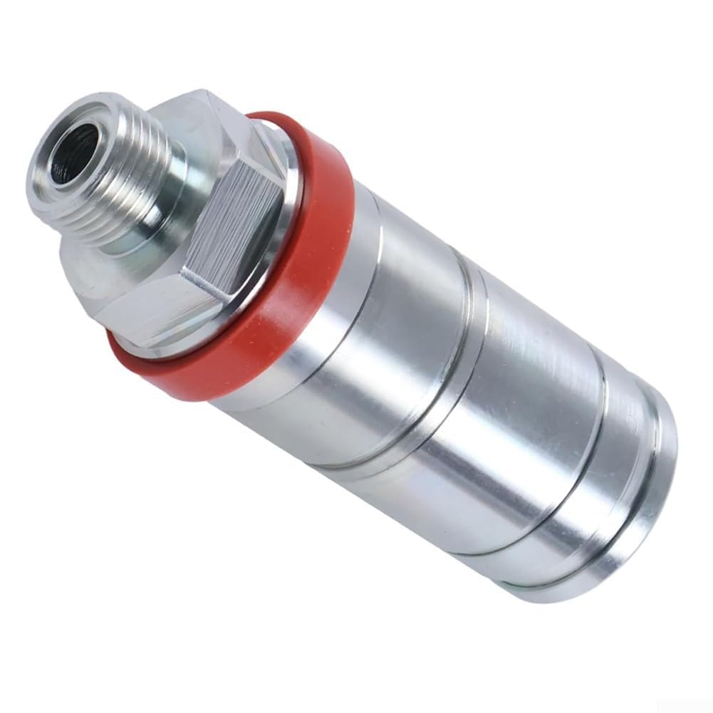 Hydraulische Schnellverbindungskupplung SJ11129 RE219420 M22 x 1,5 Stecker kompatibel mit 5200 5300 5400 Serie Traktoren 1/2 Zoll Stahlkupplung