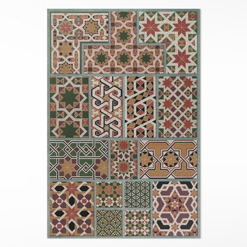 Tapis en vinyle 60x90 cm Albert Racinet rectangle en PVC - 2
