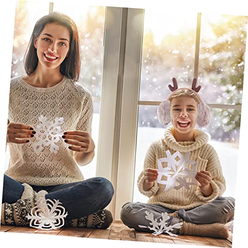 Orejeras infantiles de Navidad VALICLUD con cuernos de reno tres piezas para invierno 7