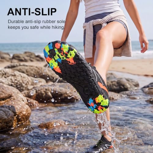 Image of Hike Barefoot Shoes Women Men Non-Slip Healthy Breathable Fashion Trail Running Womens Mens Wide Toe Zero Drop Water Shoe