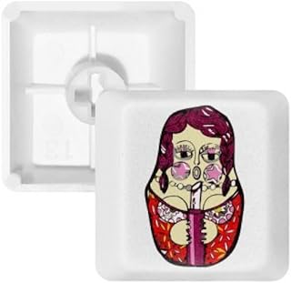 Russia Russian Nesting Dolls Female Keycap Mechanical Keyboard PBT Gaming Upgrade Kit