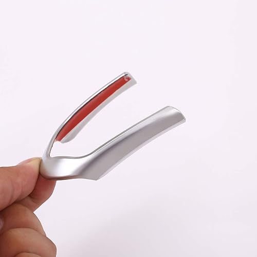 Miniatura 4 de YIWANG - Embellecedor de plástico ABS cromado para el volante de BMW M3, M4, M5, 1, 3, F52, F30, X5M