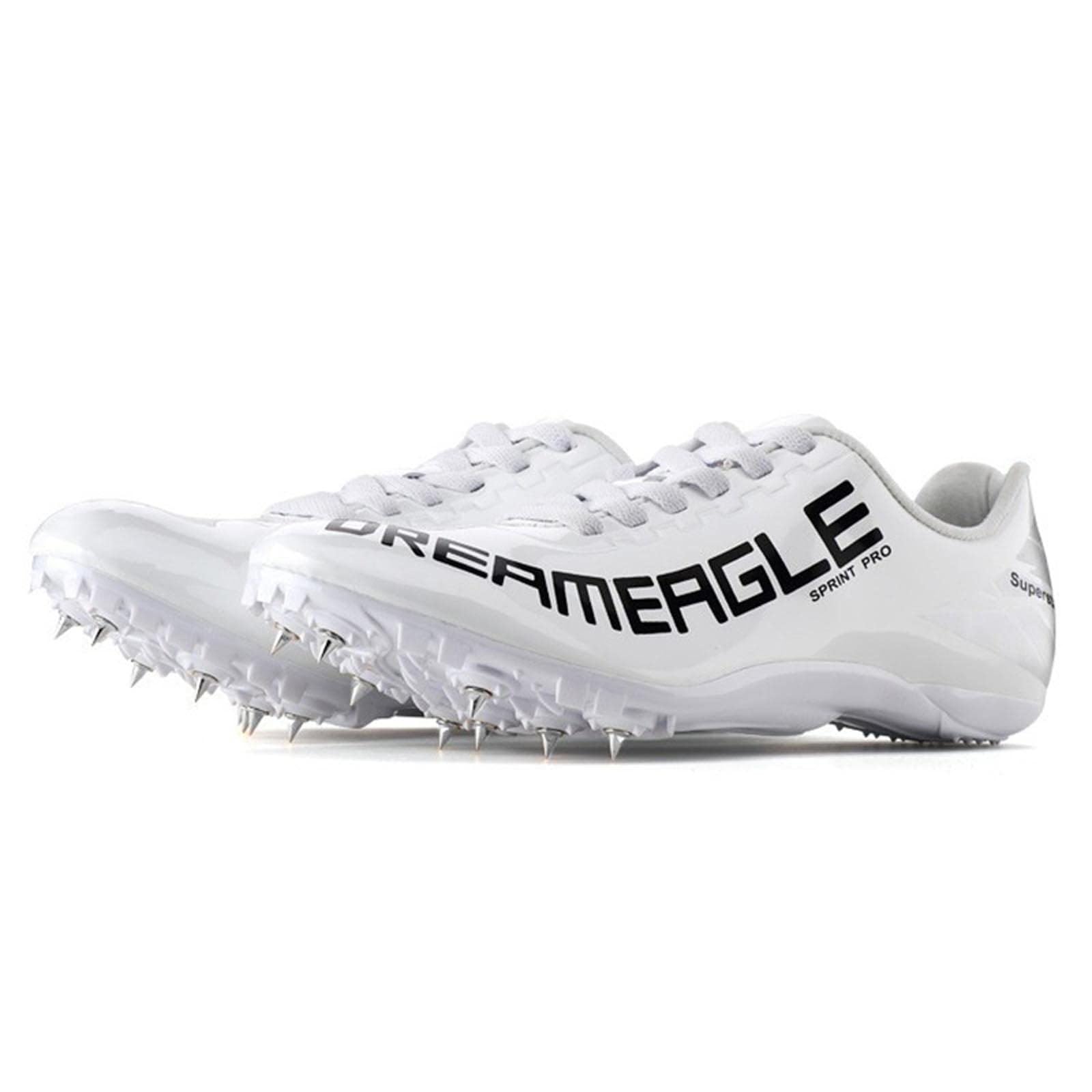 Scarpe Chiodate da Corsa, Scarpe da Atletica Unisex con 8 Chiodi, Scarpe Sportive per Giovani Antiscivolo con Punte E Sprint Uomo Donna E Bambino, per La Corsa Sprint,004,41