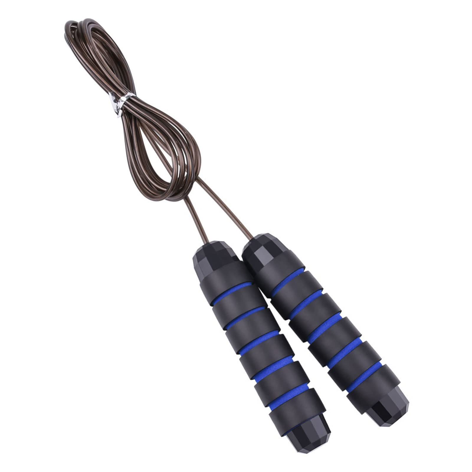 XIANGFATS Cuerda Saltar Omitiendo rodamientos de rodamientos de cuerda de salto de salto de salto rápido agarre de agarre muscular cuerpo construcción de ejercicios boxeo entrenamiento para el hogar g