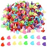 NiceNaiils 100 Pcs musterklammern, Musterbeutelklammern Musterklammern Mini Brads Leicht und...