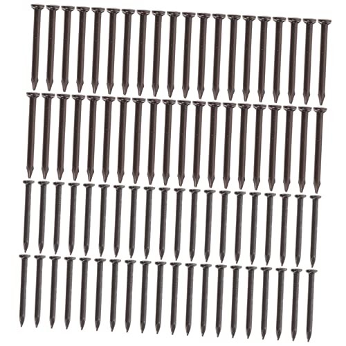 Alipis Assorted Steel Nails Point Tip 2 Boxes Stainless for Wood Concrete Wall Hanging