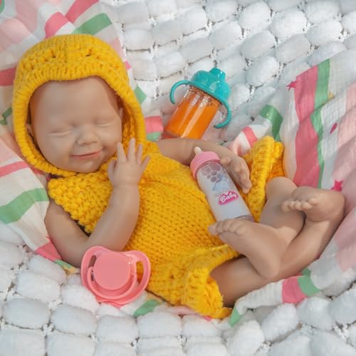 Muñeca Reborn de Silicona IVITA 16 Pulgadas Realista miniatura 1
