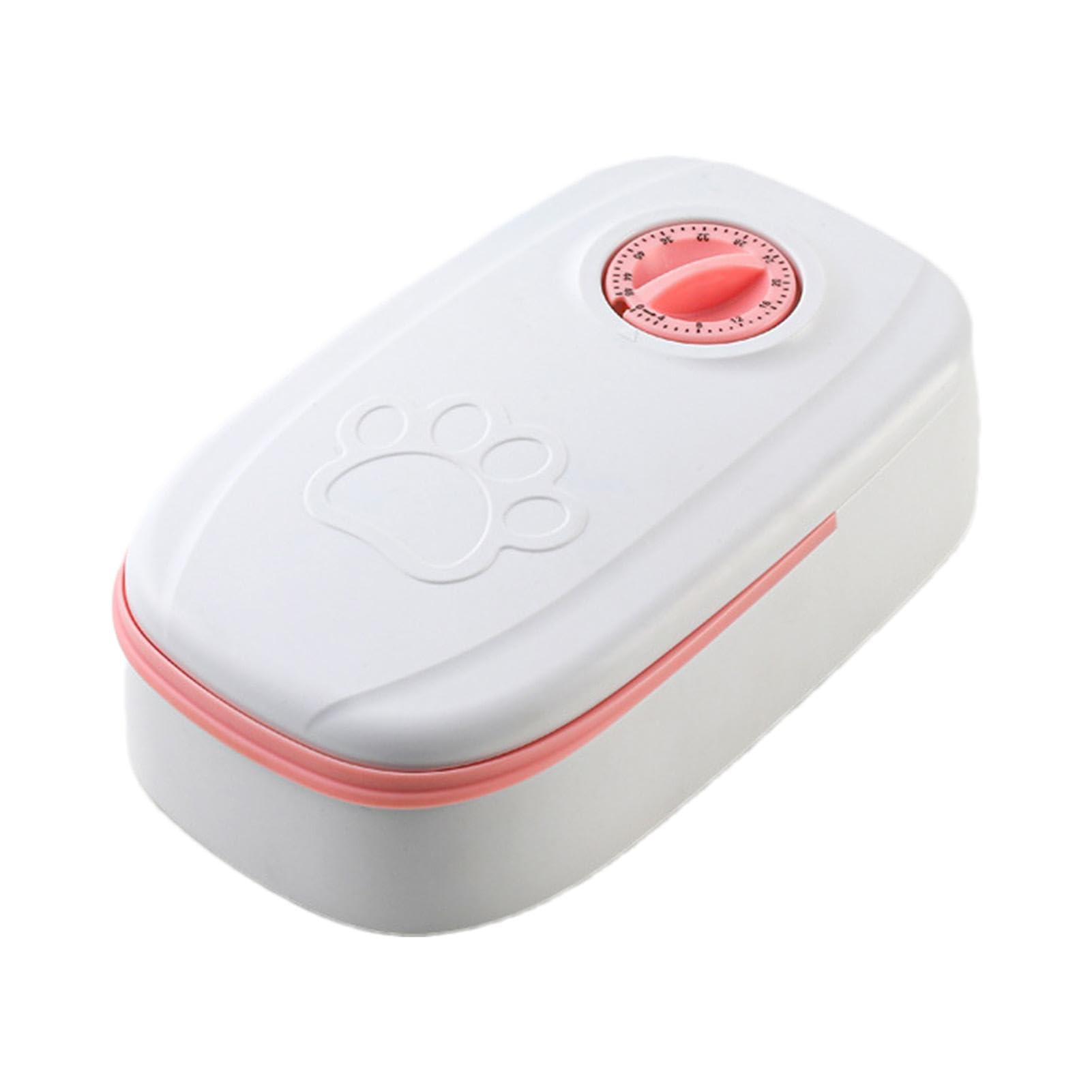 Mangiatoia per gatti per alimenti umidi, distributore automatico di cibo per animali domestici, ciotola per gatti con timer, dispenser automatico di cibo per gatti per gatti e cani di piccola taglia