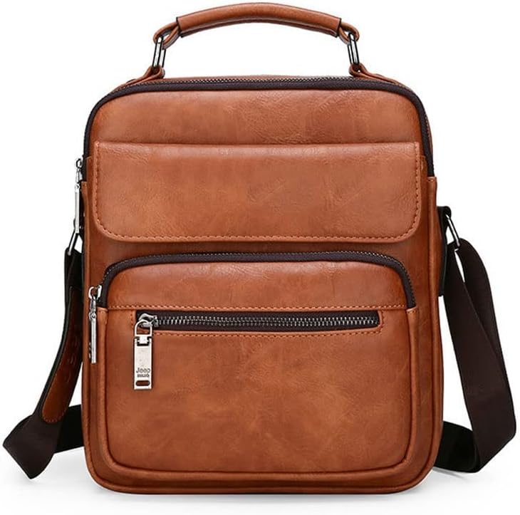 Men's Handbags Man Leather Bag For Casual Business Large Capacity Multifunction Bags