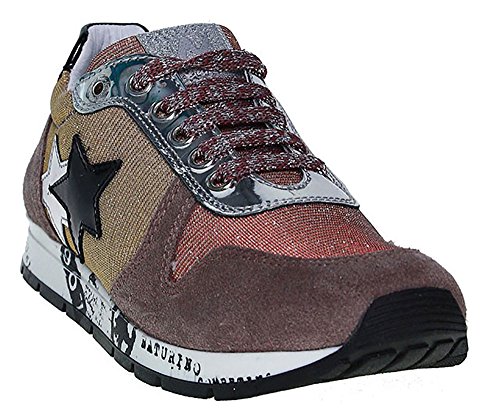 Chaussures fille rose 33 de ville à lacets cuir souple Naturino