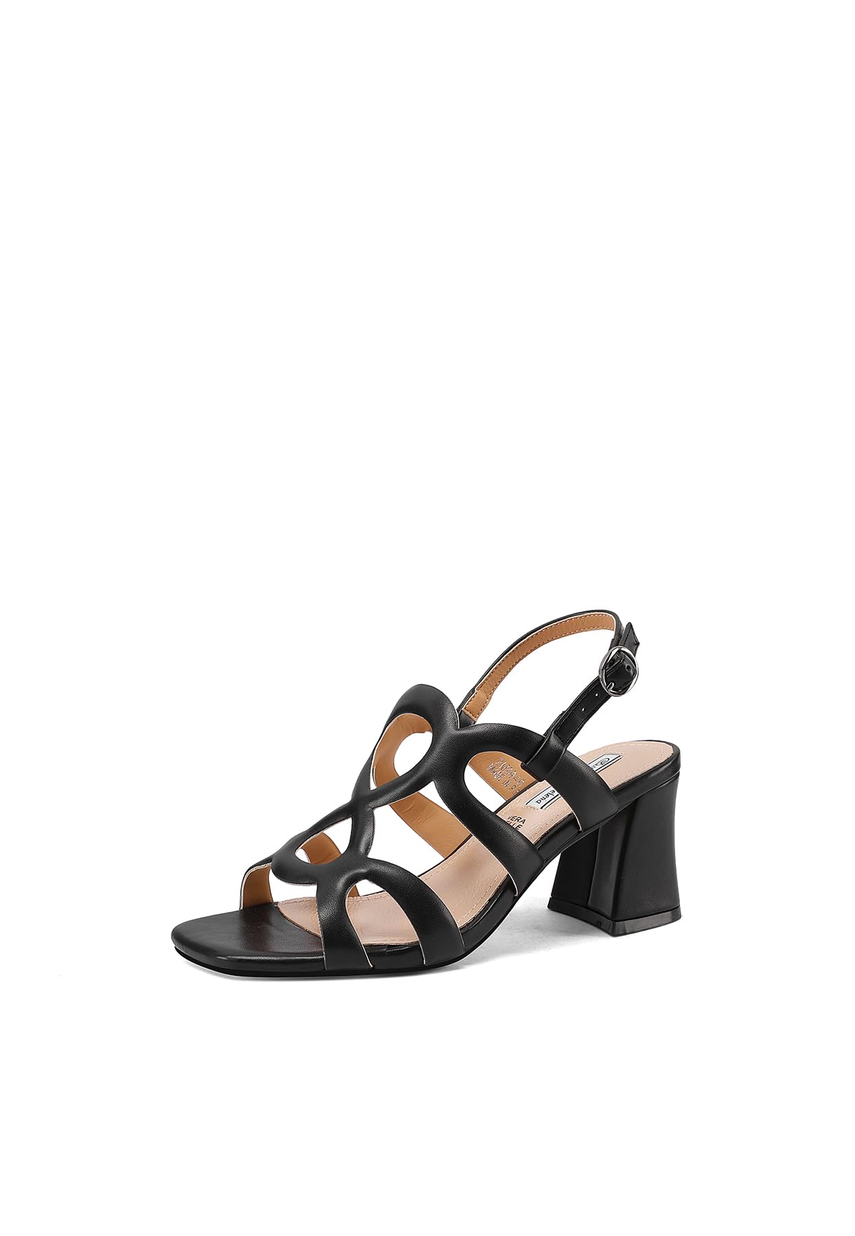 Sandali Donna QUEEN HELENA Con Tacco Largo 6.5 Cm E Cinturino Alla Caviglia - Eleganti E Casual ZM9946