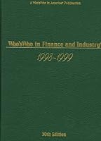 Who's Who in Finance & Industry 0837903327 Book Cover