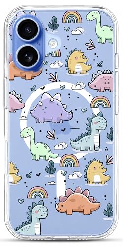 Coque iPhone 17 antichoc fine avec aimant intégré et motif