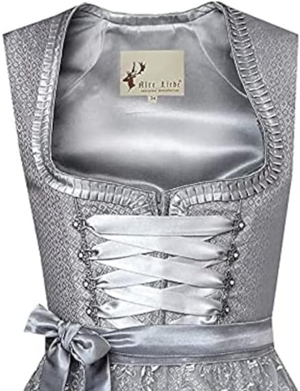 Authentic Bavarian Oktoberfest Dress Women's German Dirndl Dress Costumes for Carnival Halloween Size 4-16 - Image 6