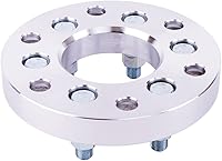Vista 8 de DCVAMOUS 4 adaptadores de rueda de 6x135 a 6x5.5 de 1 pulgada con pernos de 14x2 compatibles con Ford 6 Lug 6x135 a 6x139.7 para F150 2004-2014