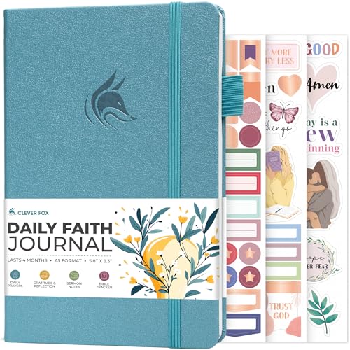 Carnet de gratitude chrétien et fournitures de journal pour femme