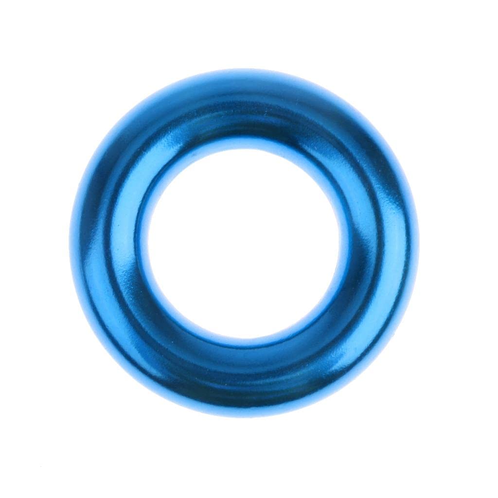 Ubersweet® Heavy Duty 22KN Rappel Bail-Outs O Ring Rigging Equipment for Rock Tree Climbing