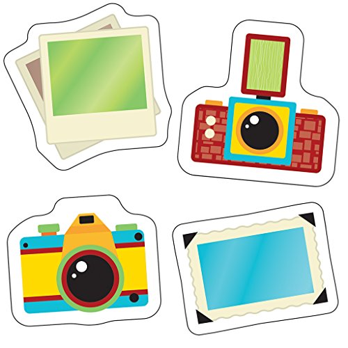 Carson Dellosa 36-Piece Vintage Camera Cutouts