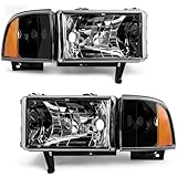 AUTOSAVER88 Headlight Assembly Compatible with 1994-2001 Dodge Ram... * (#ad)