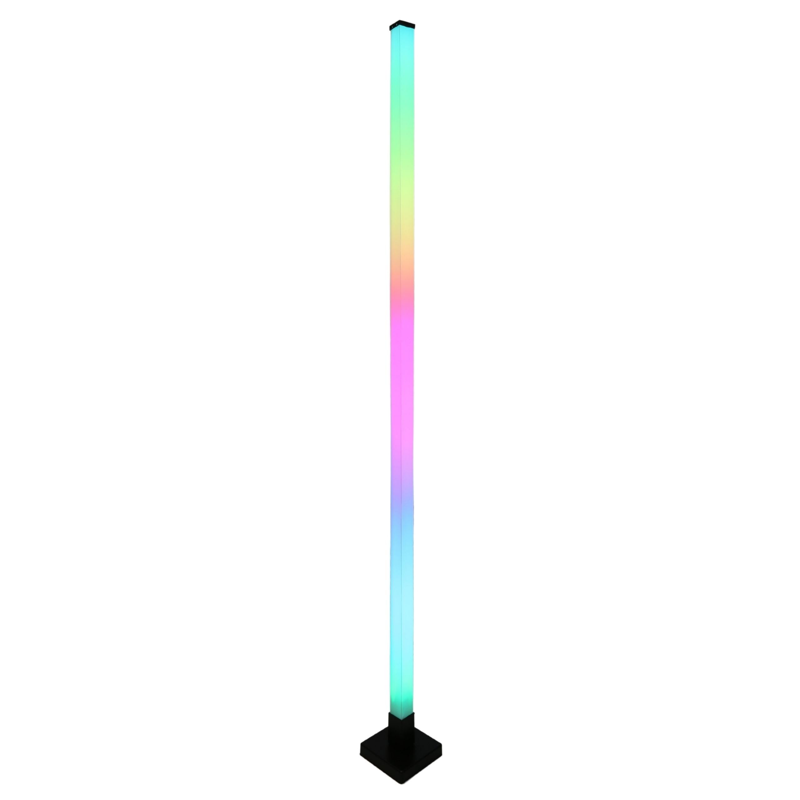 Lampe musicale sur pied RVB TUYA noire