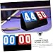 POPETPOP Basketball Scoreboard Flipping Scorekeeper Plastic for Sports Activities