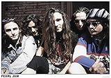 Größe 84x60cm Pearl Jam Poster BANDPORTRAIT Ten 1991