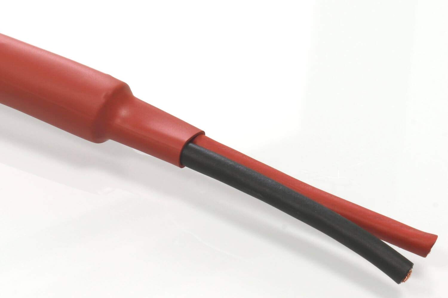 Ricable Custom R225/10 - diametro 25 mm 2:1-10 metri Guaina Termorestringente Rosso