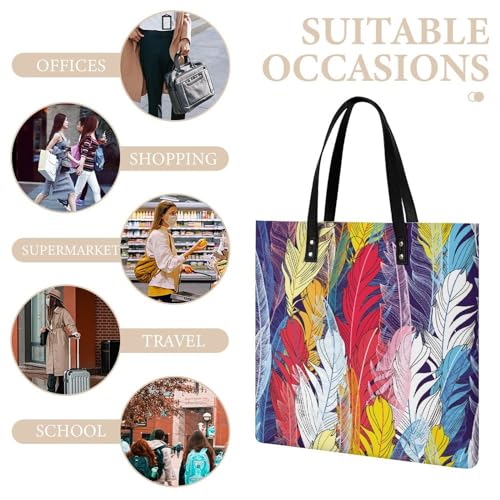 Sac shopper plumes femmes résistant pour ne plus manquer de place