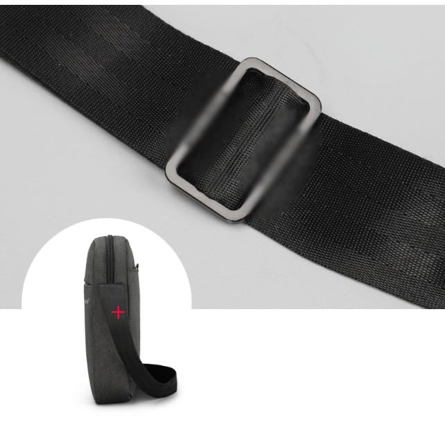 Bolso tipo mensajero impermeable para hombre miniatura 7