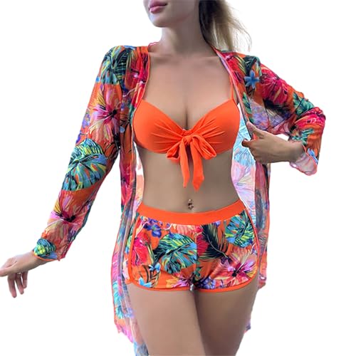 Maillot de bain 3 pièces pour femme idéal pour le surf et les après-midi plage