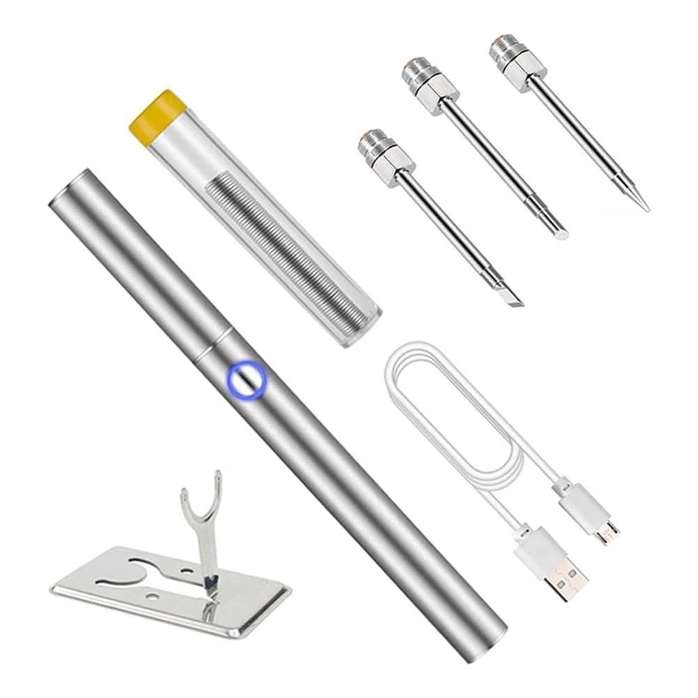 Kit de soudage de précision avec trois pointes de fer à souder pour réparation micro-électronique