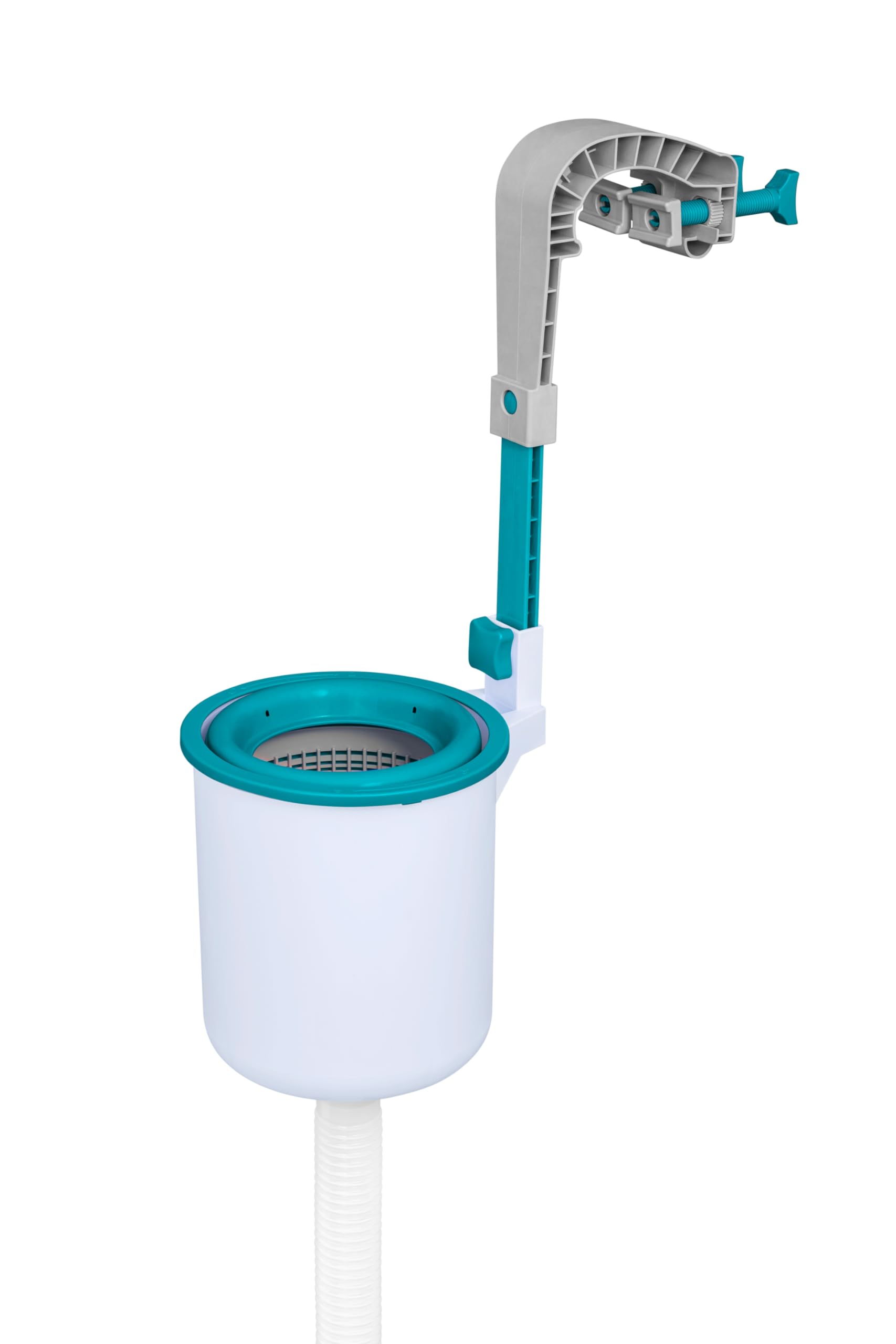 Bestway Kit d'entretien Deluxe avec Skimmer de Surface, tête de Balai aspirateur, Tuyau 7,5 m et épuisette