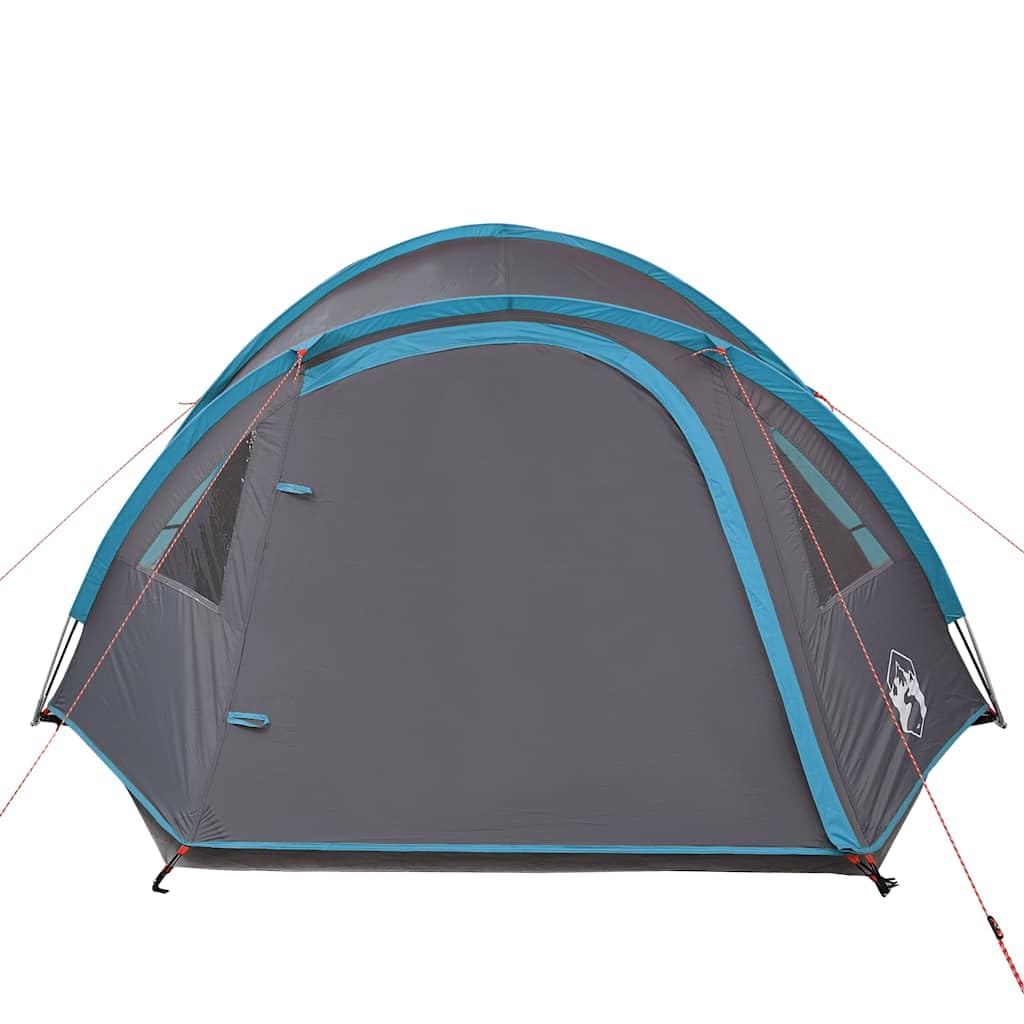 Genérico Tienda de campaña iglú para 4 Personas Impermeable Azul,Deportes,Actividades al Aire Libre,Camping y Senderismo,Tiendas de campaña-94350