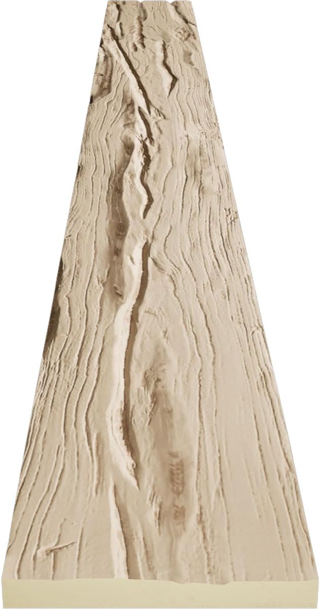 Timberthane Riverwood Faux Wood Beam, 1-Sided (Plank), 8"W x 168"L x 1"T, Sonora Desert Finish