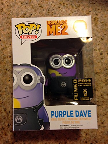Sale Funko Despicable Me 2 Pop! 2014 Sdcc Purple Dave Minion