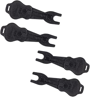 Zhouocea 4 Pcs Acoustic Guitar Bridge Pins Puller, Guitar String Peg Remover Handy String Pin Extractor Guitar Tool Kit Accessories for Strings Change, Guitar Repair and String Replacement