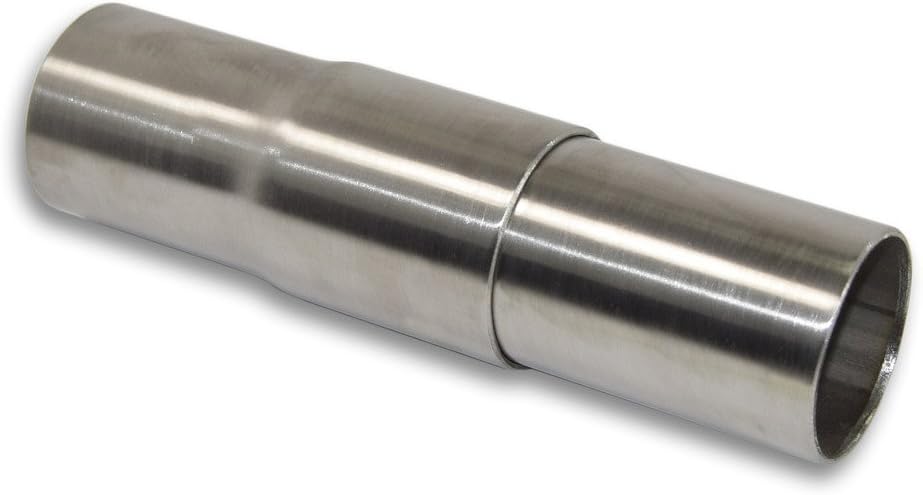Stainless Headers Mfg. 1.625” (1 5/8") Stainless Slip Joint Exhaust Header Muffler Adaptor - American Made