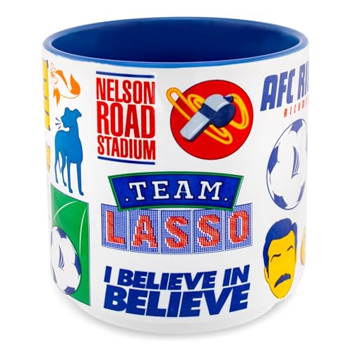 Taza de cerámica Ted Lasso Silver Buffalo 13 onzas miniatura 1