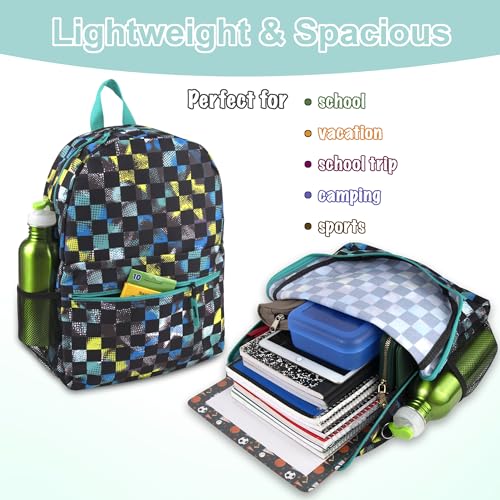 Trail maker 24 Pack of 17 Inch Printed Bulk Backpacks For Boys and Girls Wholesale Backpacks in Bulk for School Kids (Boys Assortment)3