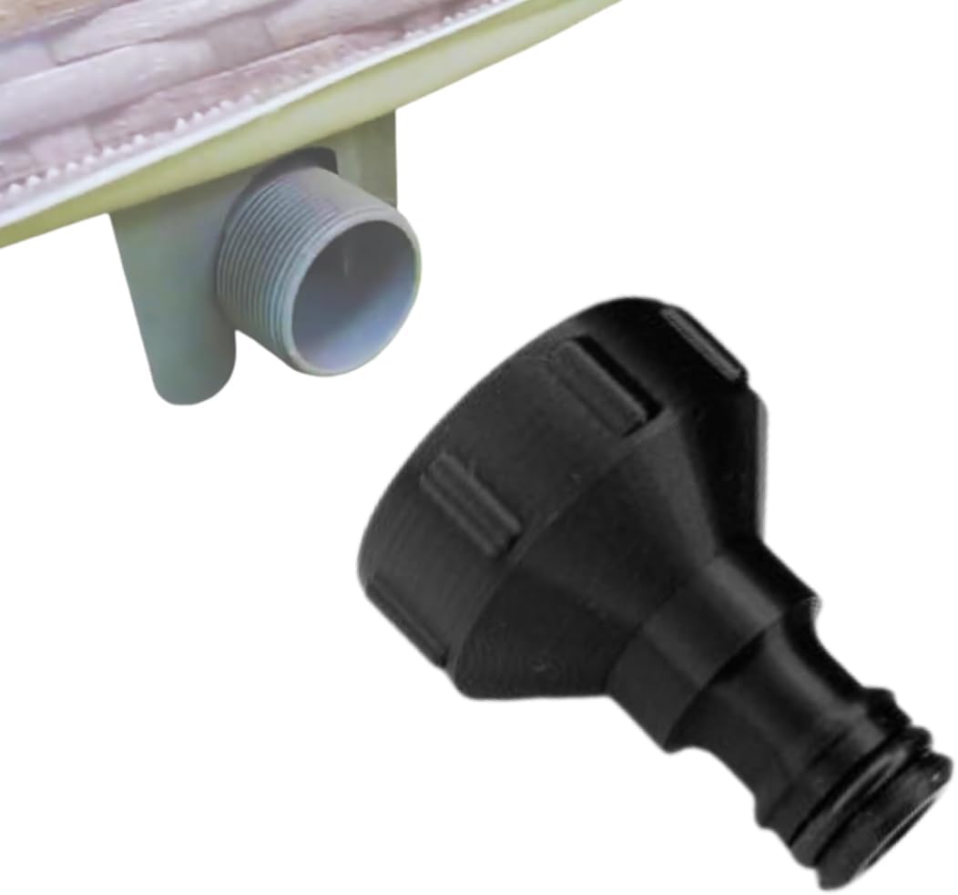 Drainage Adapter Compatible with Clever Ospazia Elite Arebos Infinite Cosy Vogue Habitat spa Portable Inflatable Hot Tubs Connector hot tub Accessories (Drainage Adapter)